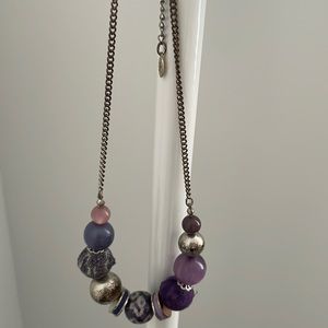 Purple tone necklace